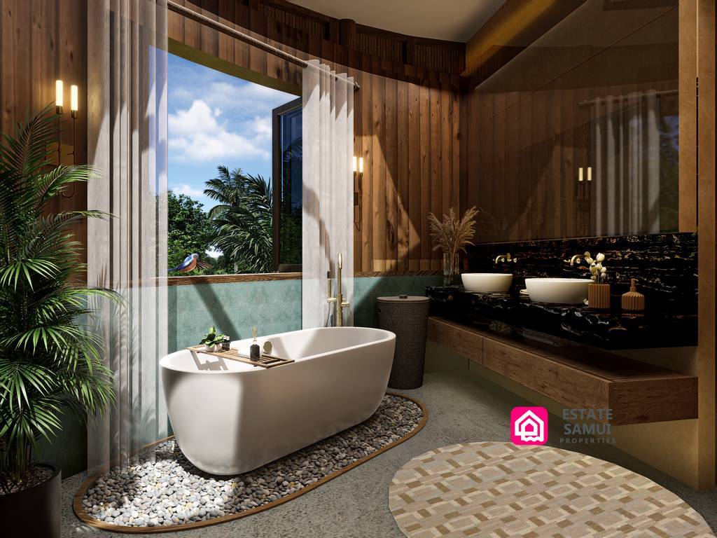 Unique sunset view villa