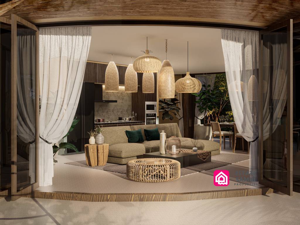 Unique sunset view villa