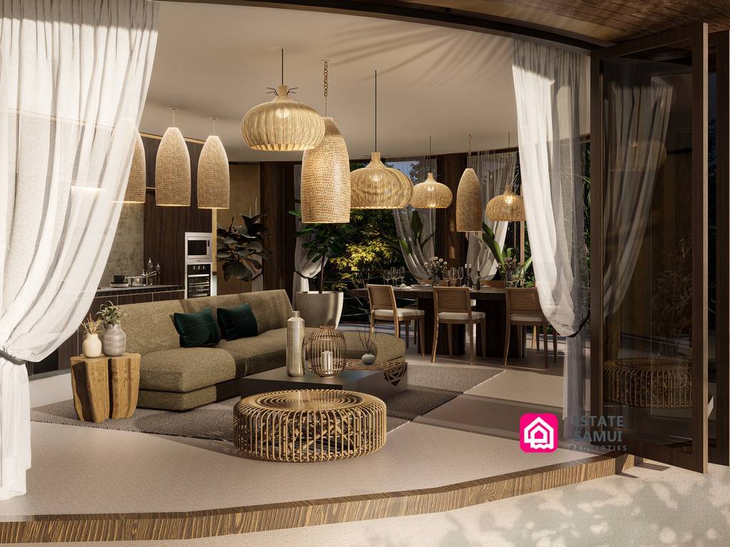 Unique sunset view villa