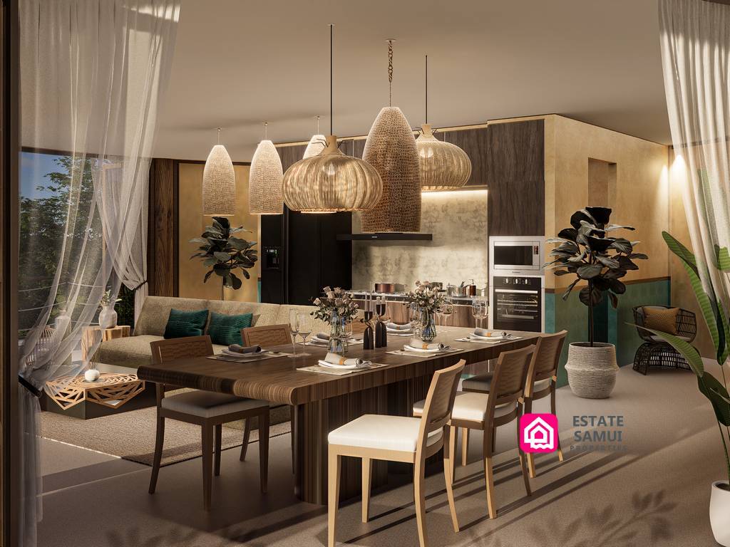 Unique sunset view villa