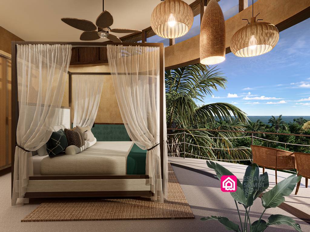 Unique sunset view villa