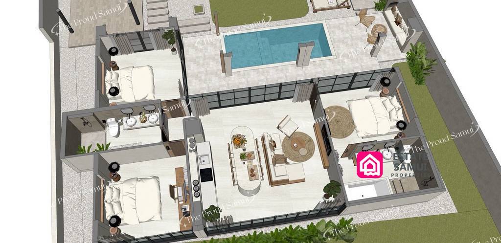 Balinese Taling ngam Villa