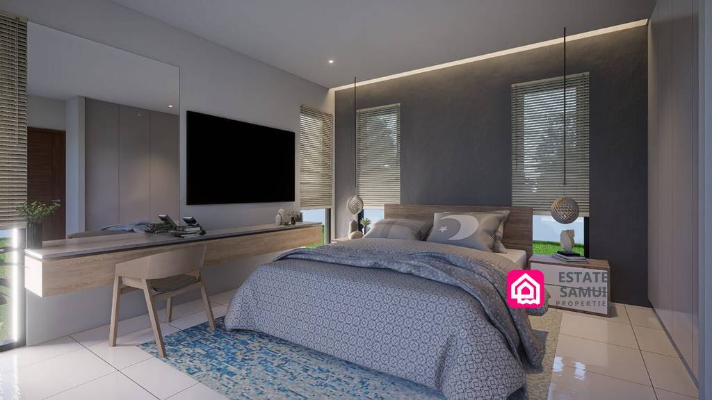 Modern Garden Pool Villa