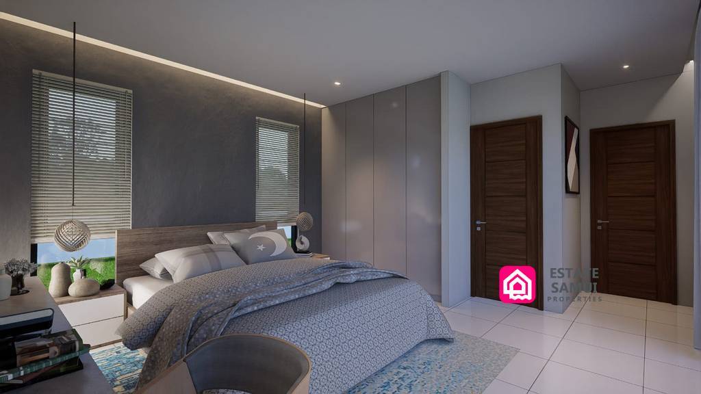 Modern Garden Pool Villa