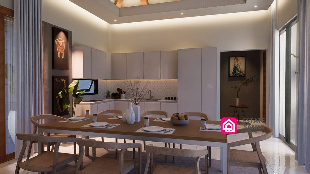 Modern Garden Pool Villa