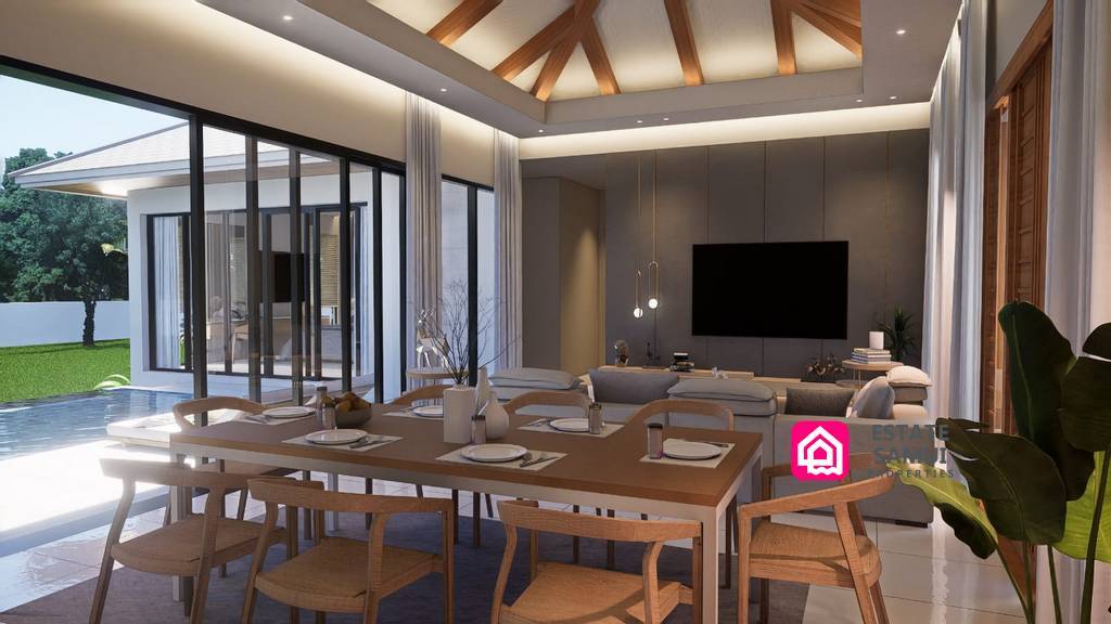 Modern Garden Pool Villa