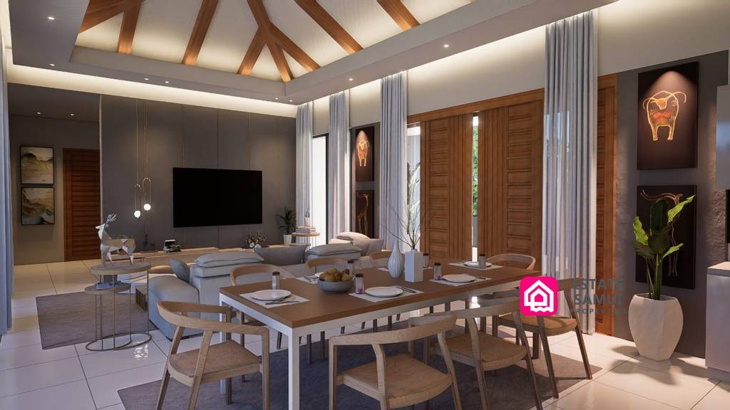 Modern Garden Pool Villa