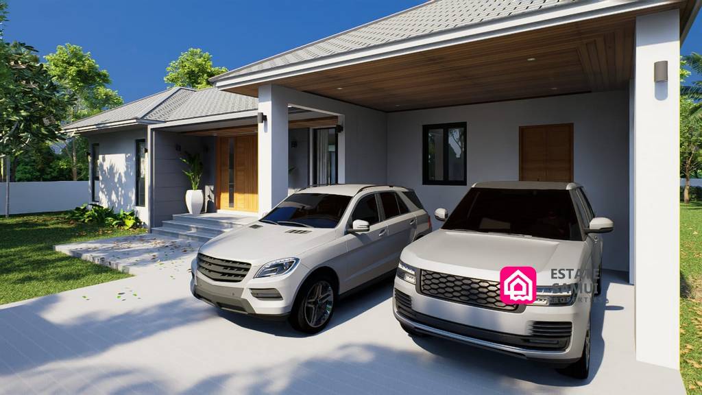 Modern Garden Pool Villa