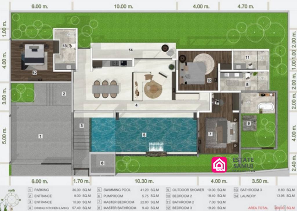 Maenam Tropical Pool Villas