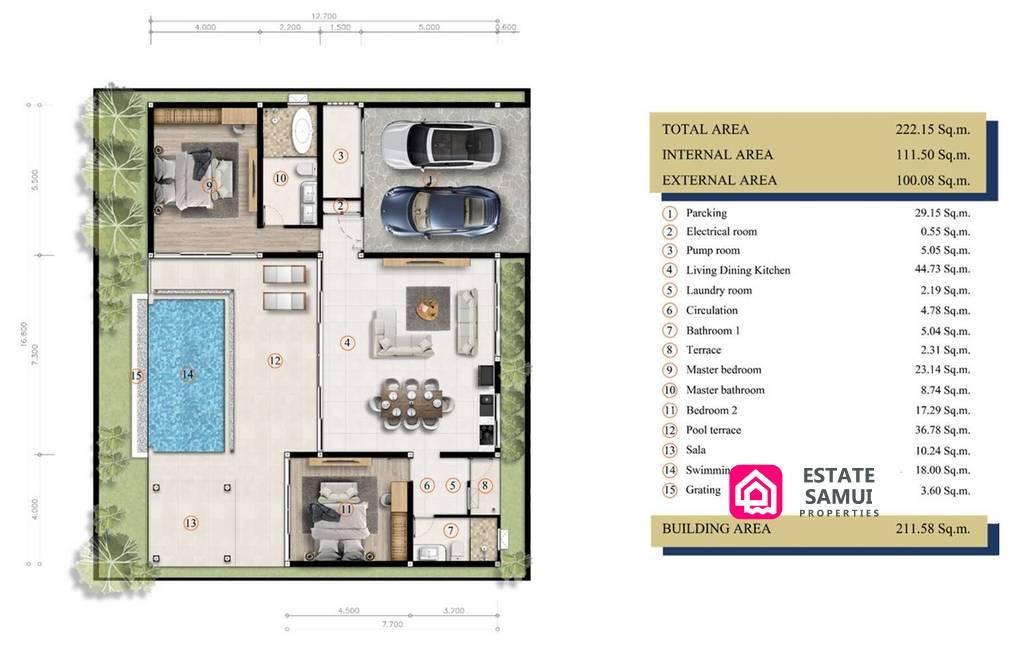 Sea View Lamai Villas