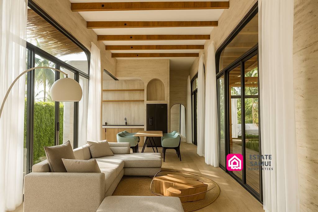 Modern Boho Pool Villas