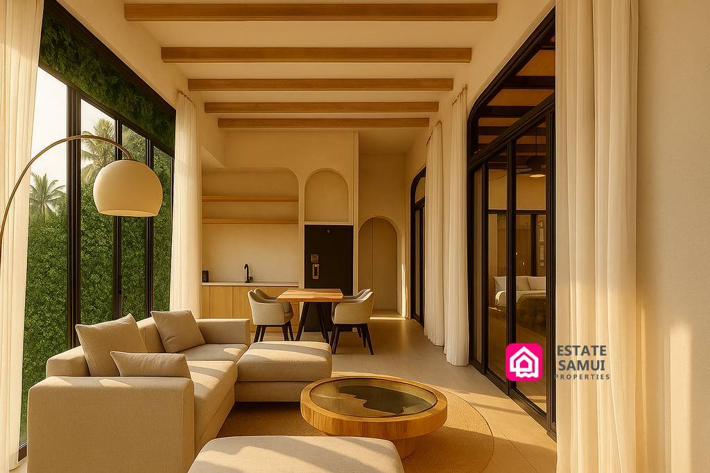 Modern Boho Pool Villas