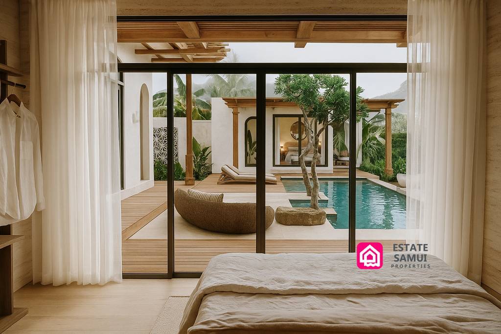 Boho Style Pool Villas