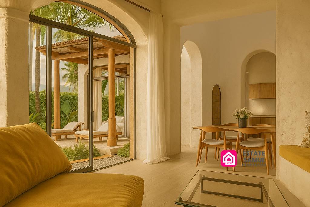 Boho Style Pool Villas