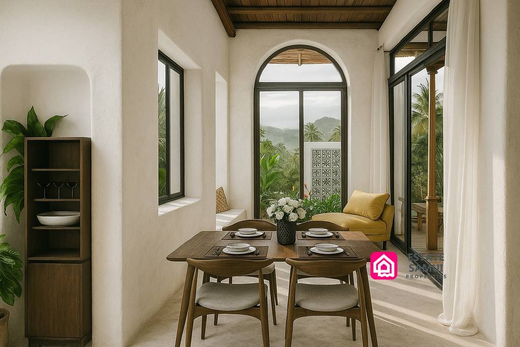 Boho Style Pool Villas