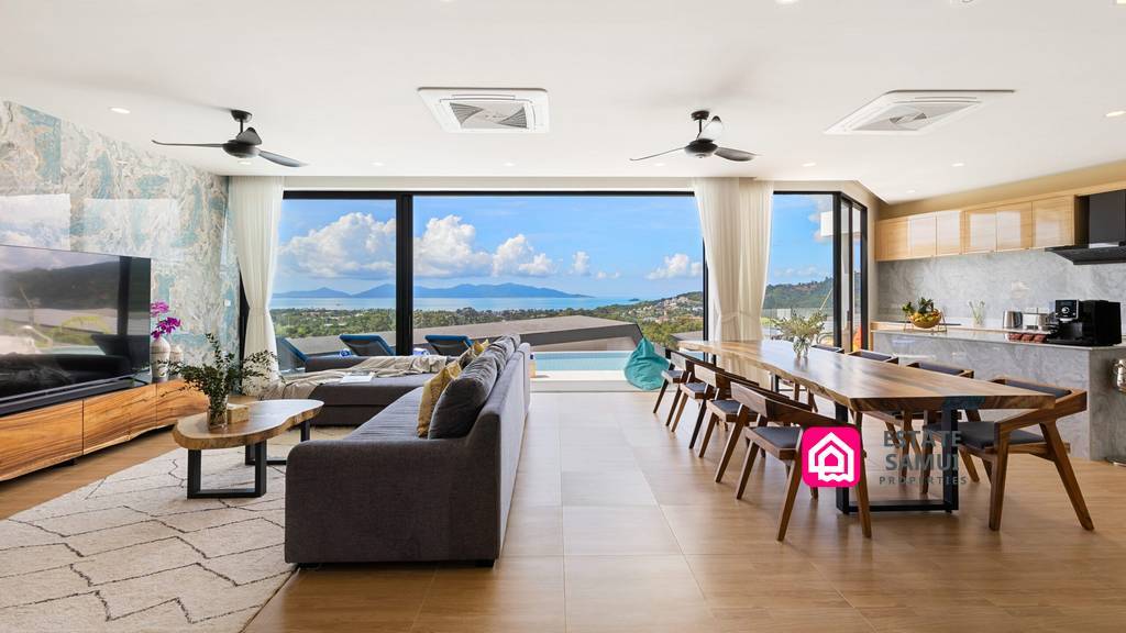 Modern Expansive Bophut Villa