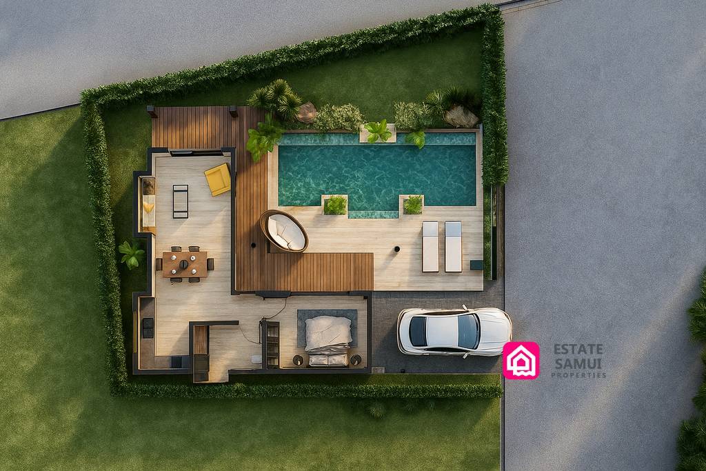 Cozy Boho Style Villa