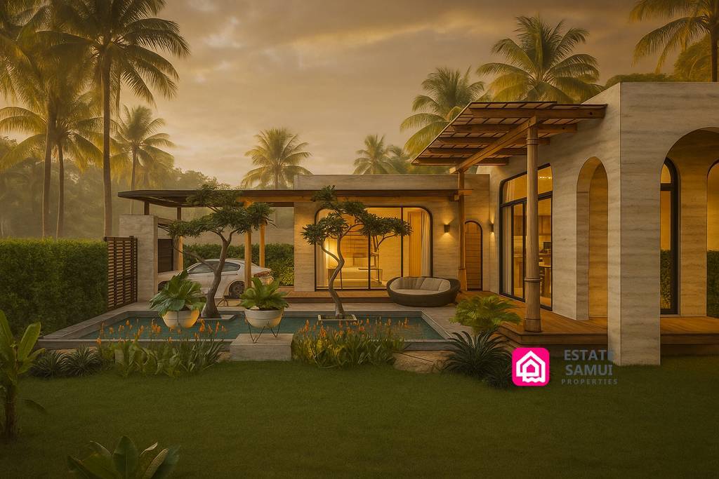 Cozy Boho Style Villa