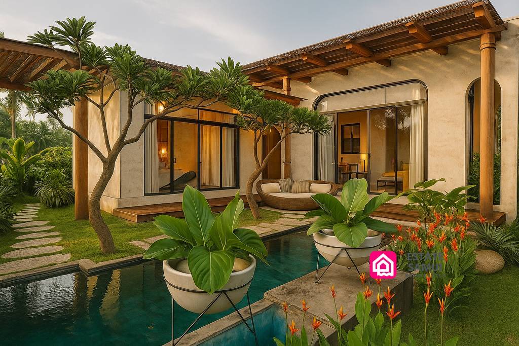 Cozy Boho Style Villa