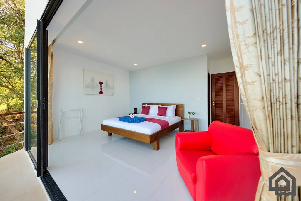 Sea View Modern Maenam Villa For Sale, Koh Samui