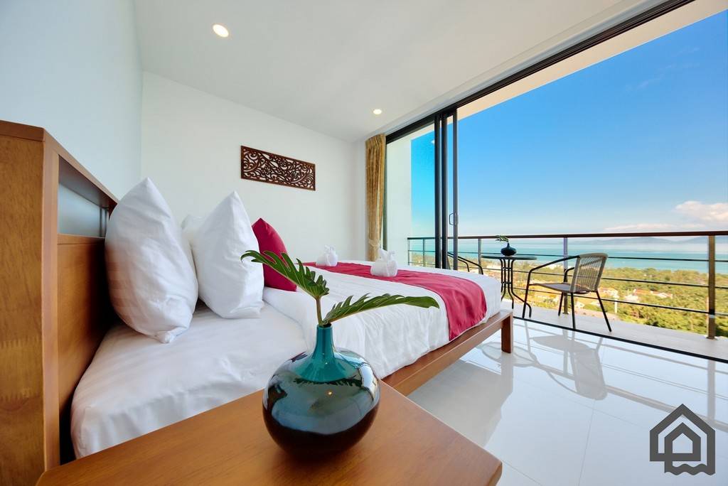 Sea View Modern Maenam Villa For Sale, Koh Samui