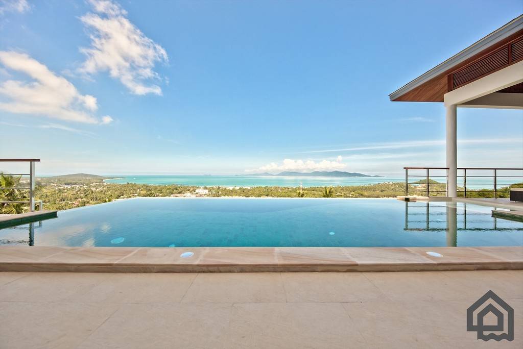 Sea View Modern Maenam Villa For Sale, Koh Samui
