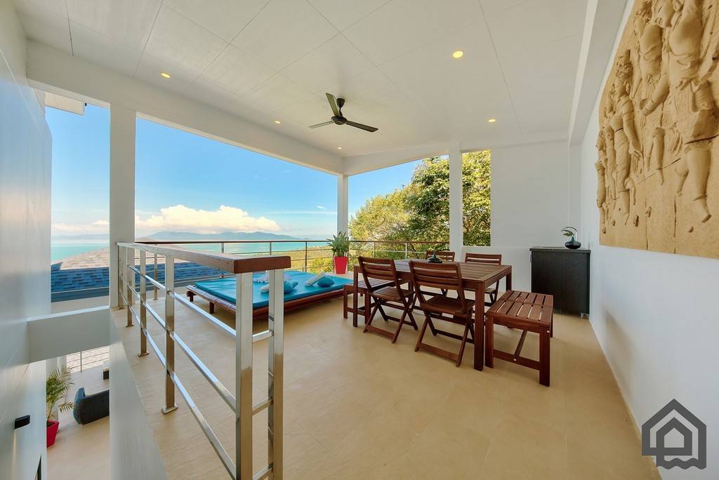 Sea View Modern Maenam Villa For Sale, Koh Samui