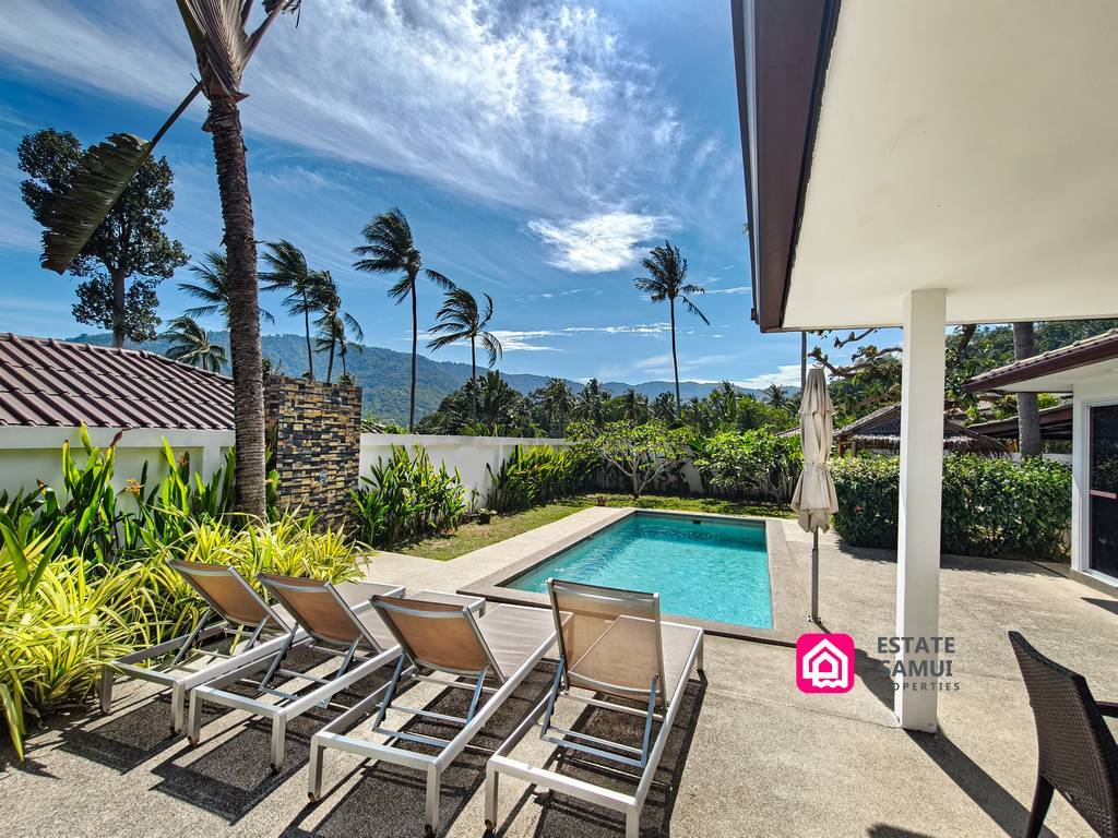 Simple Lamai Pool Villa
