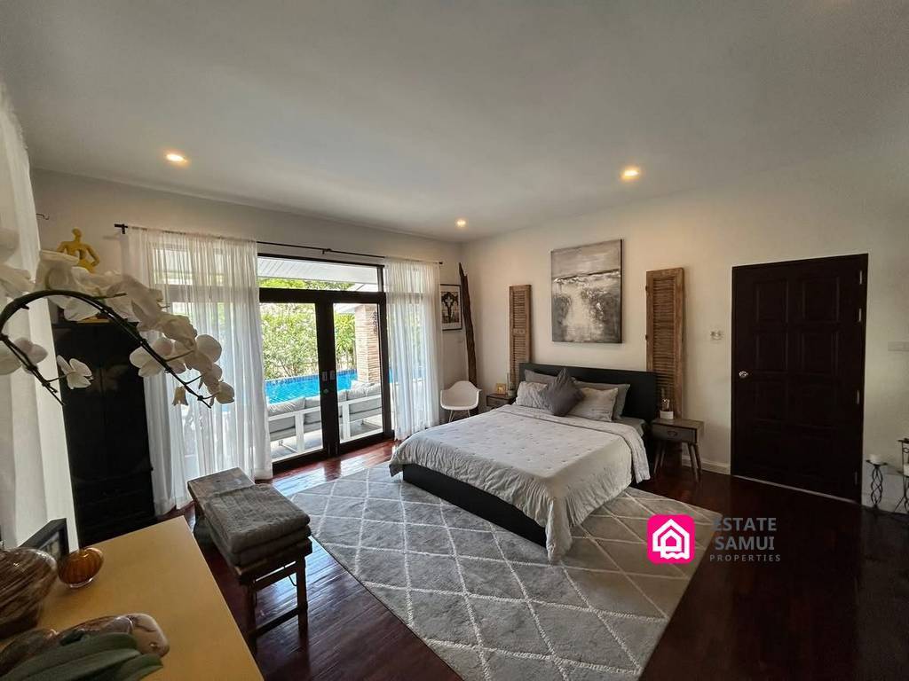 Spacious Bophut Pool Villa