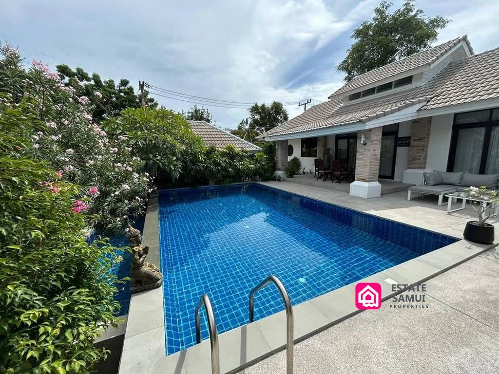 Spacious Bophut Pool Villa