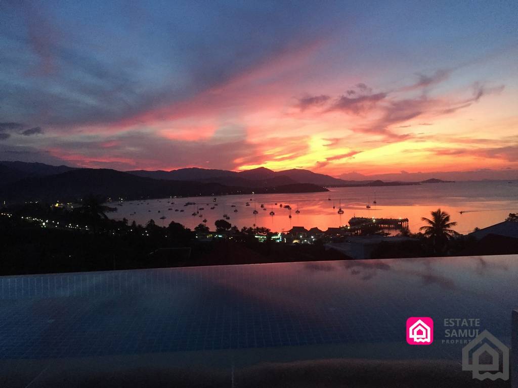 sea view pool apartment