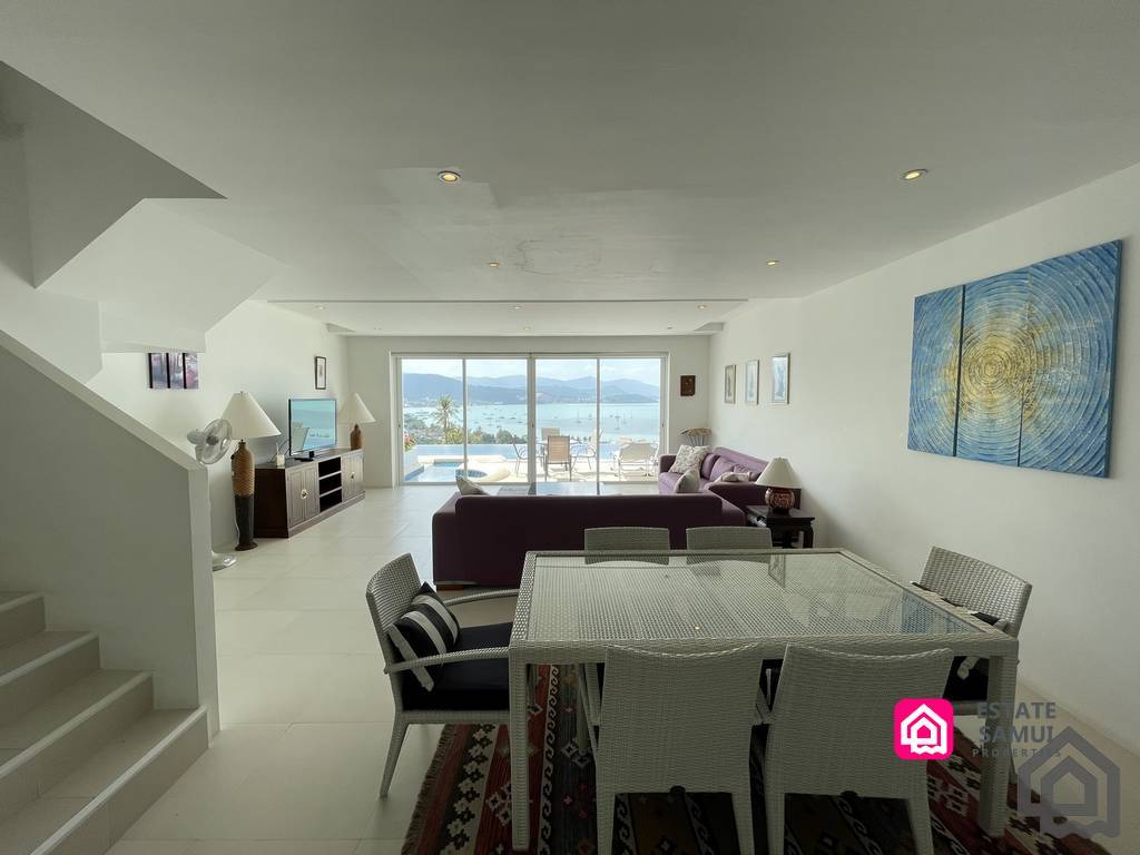 sea view pool apartment