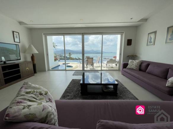 sea view pool apartment