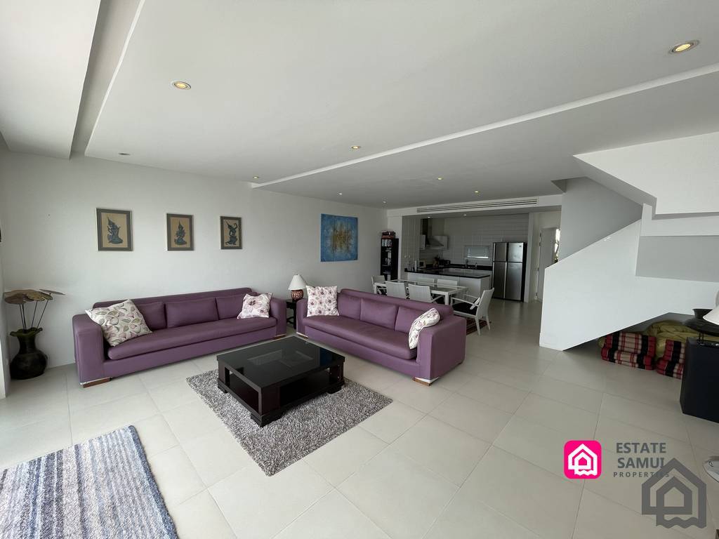 sea view pool apartment