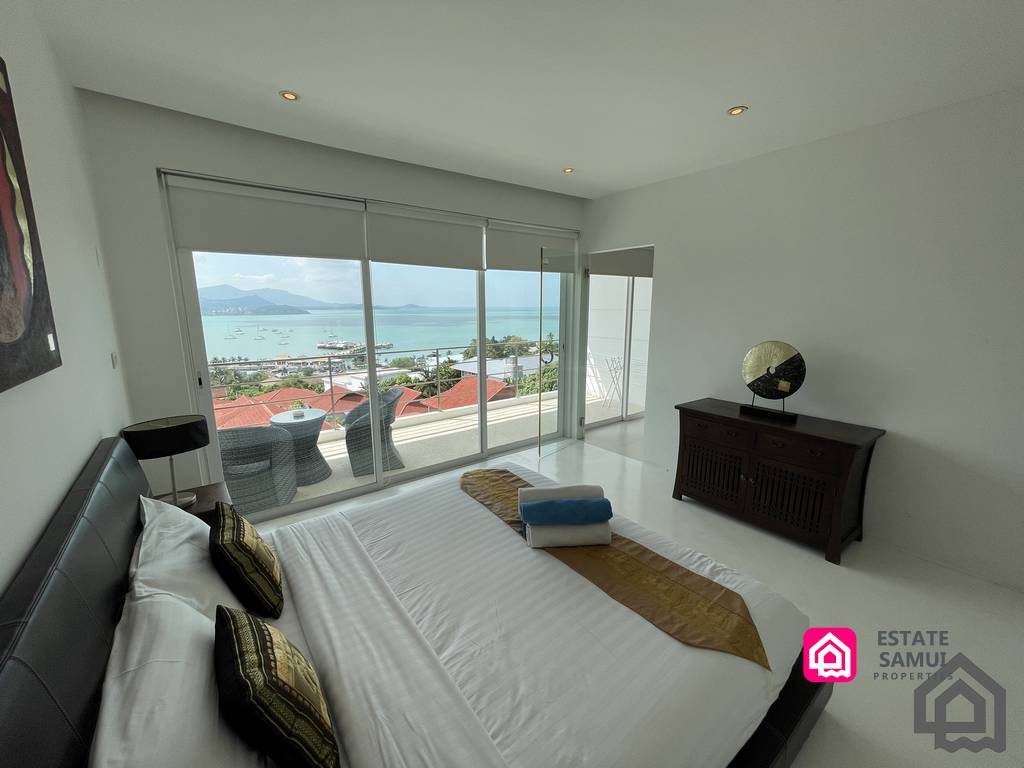 sea view pool apartment