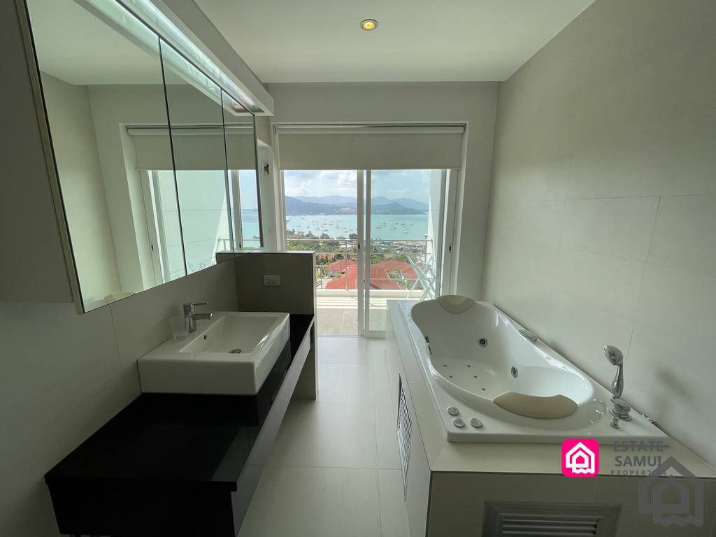 sea view pool apartment