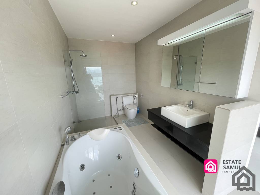 sea view pool apartment