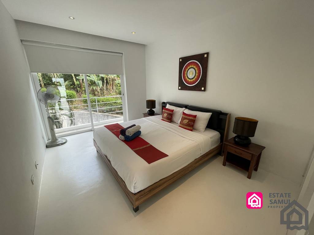 sea view pool apartment