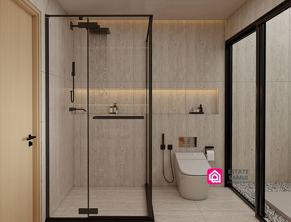 Contemporary Maenam Pool Villas