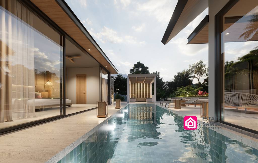 Contemporary Maenam Pool Villas