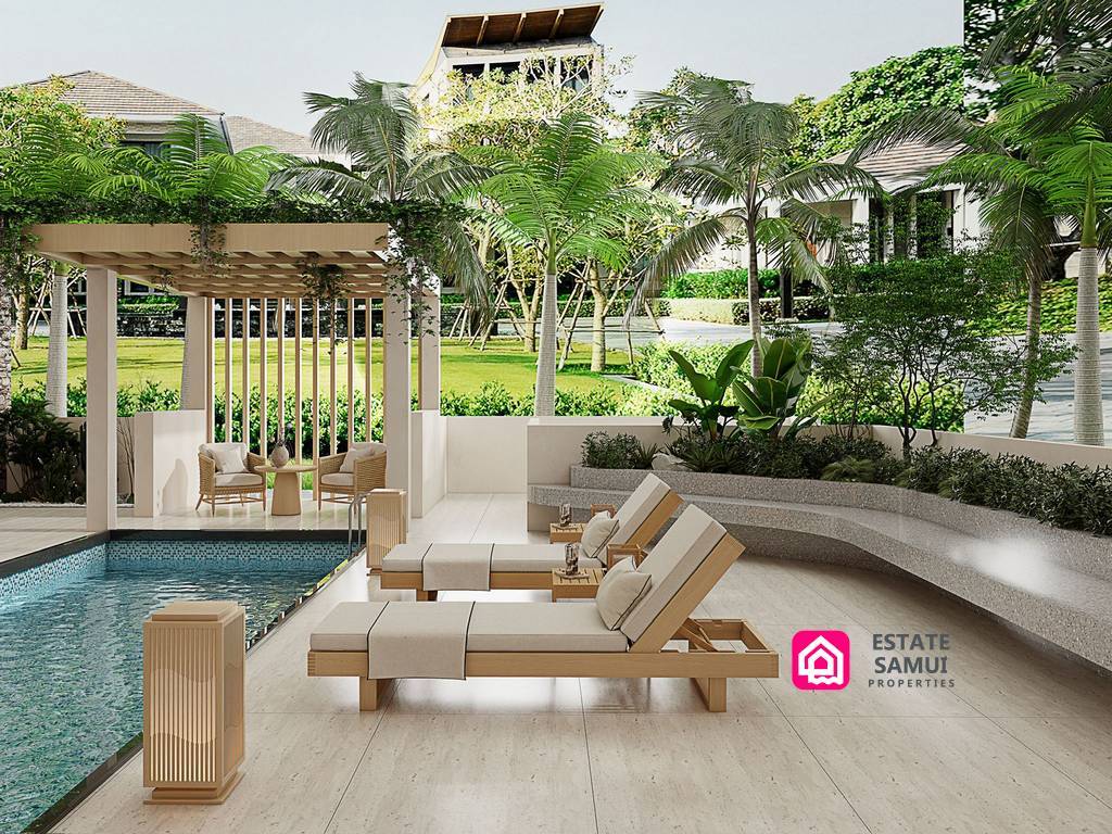 Contemporary Maenam Pool Villas