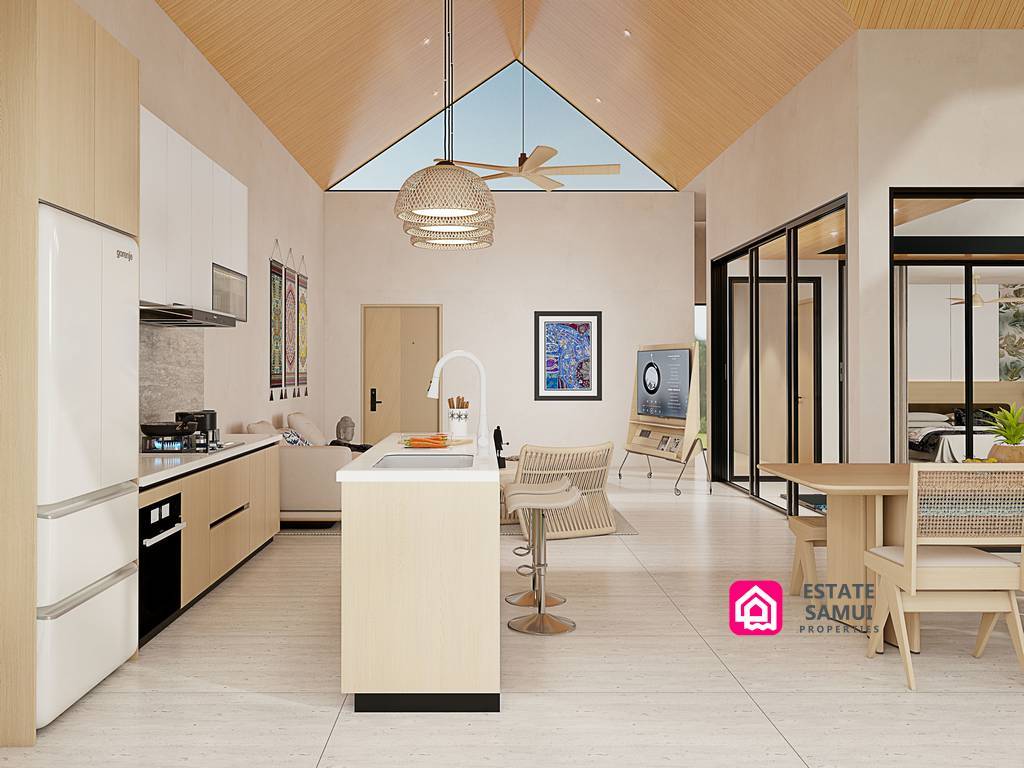 Contemporary Maenam Pool Villas