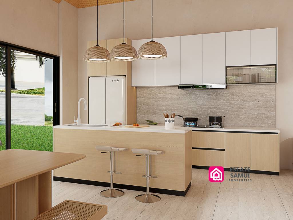 Contemporary Maenam Pool Villas