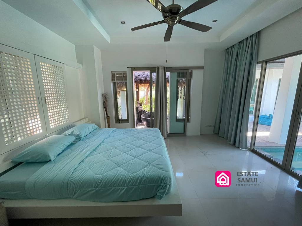 balinese pool villa for sale, koh samui