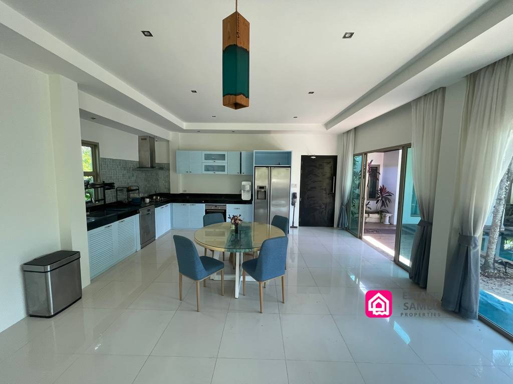 balinese pool villa for sale, koh samui