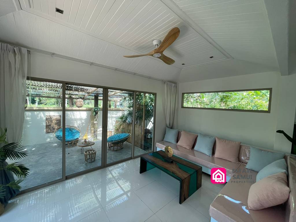 balinese pool villa for sale, koh samui