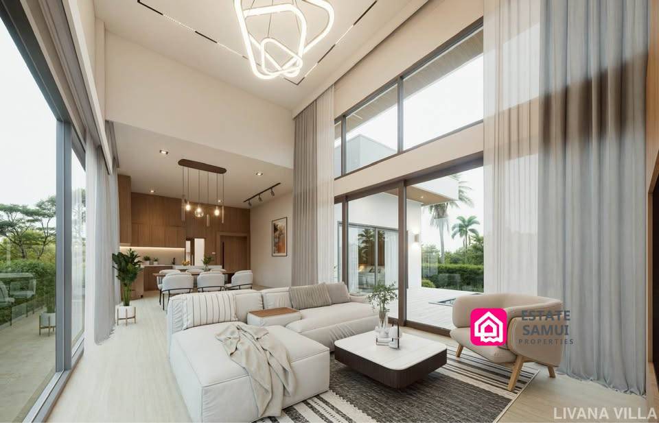 Modern Maenam Pool Villa