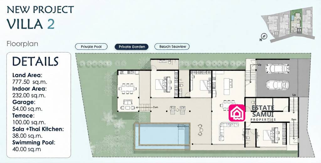 villa floorplan