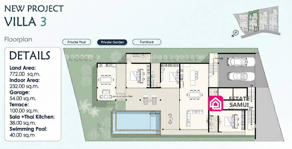 villa floorplan