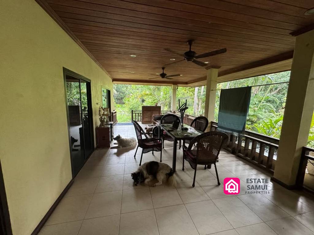 Large Land Plot with House